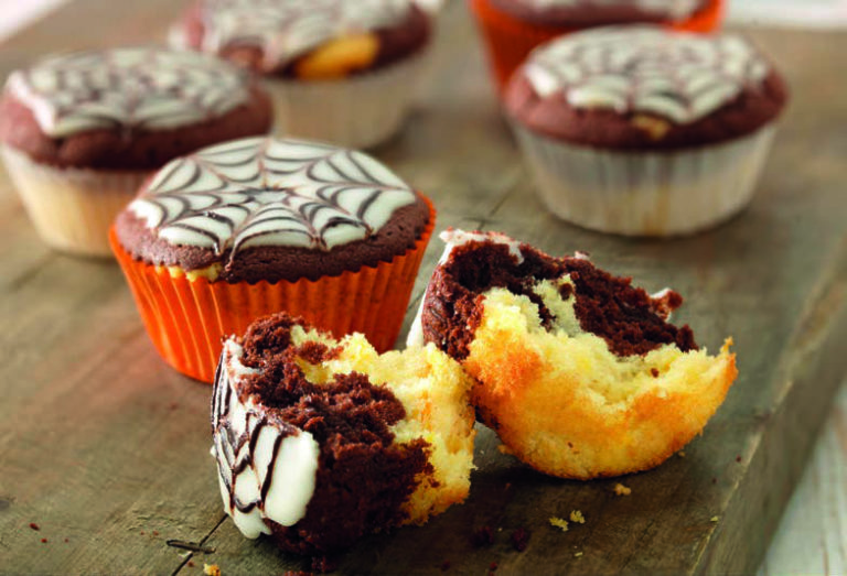 Cupcakes d’Halloween au potiron